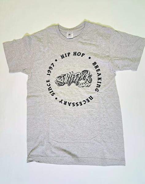 Swift Rock Shop Circle Logo T Shirt Grau